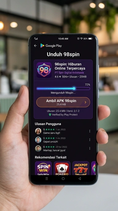 Panduan Unduh dan Instal APK 98spin untuk Android