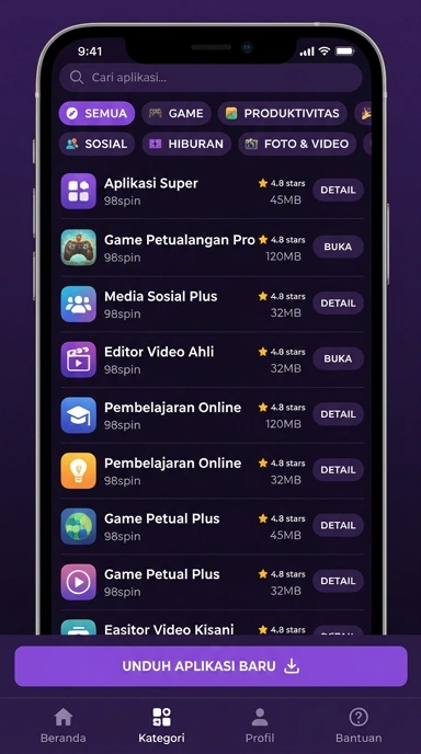 Katalog Aplikasi Populer 98spin — Temukan Pilihan Terbaik
