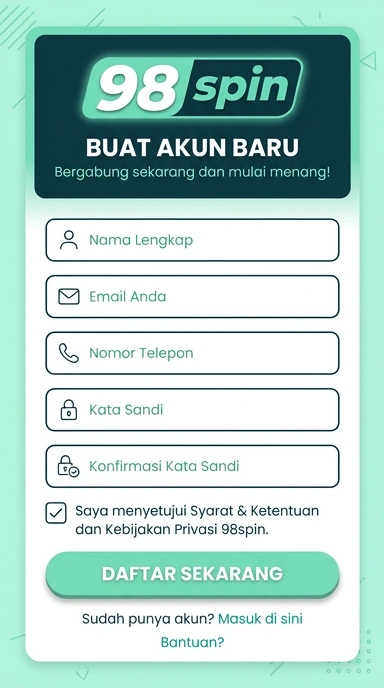 Panduan Lengkap Buat Akun 98spin untuk Pengguna Indonesia
